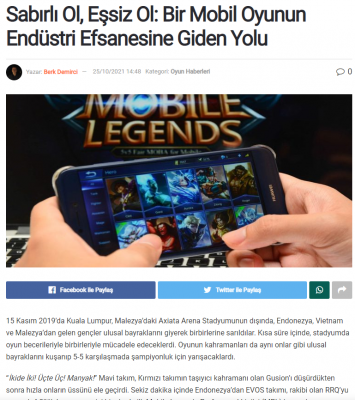 Mobile Legends: Bang Ekim 2021 PR